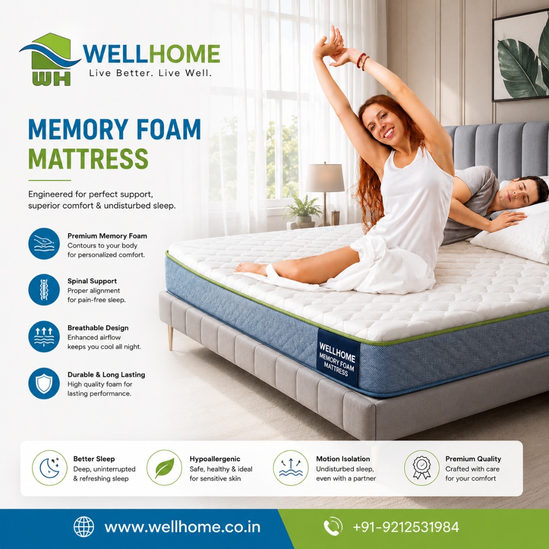 memory foam mattress suppliers in Delhi